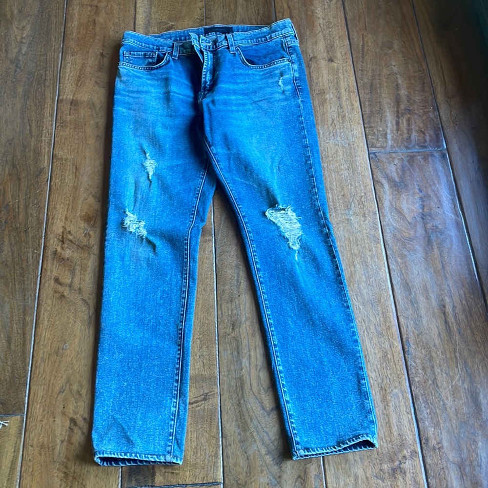 Barely worn designer jeans